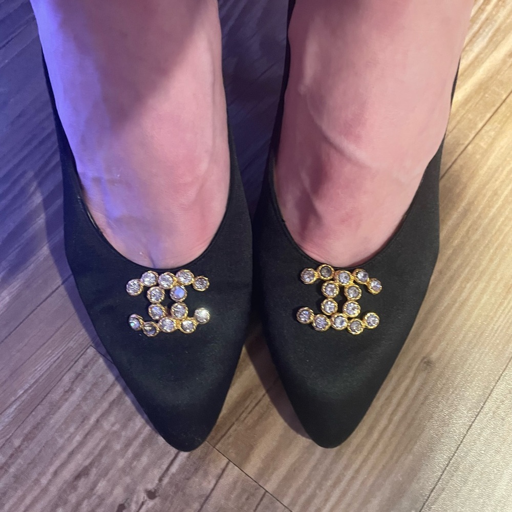 Chanel Black Women's Heels - Picture 2 of 15